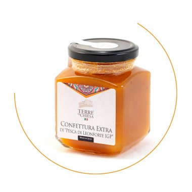 Extra jam of peaches PGI from Leonforte