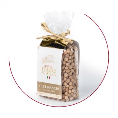 White chickpeas from Leonforte